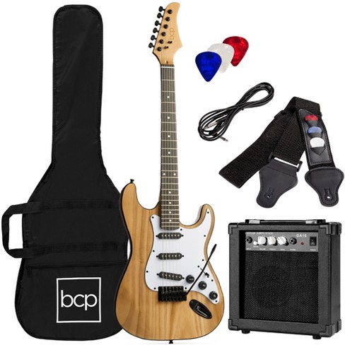 Best Choice Products 39in Full Size Beginner Electric Guitar Kit with Case, Strap, Amp, Whammy Bar - image 1 of 4