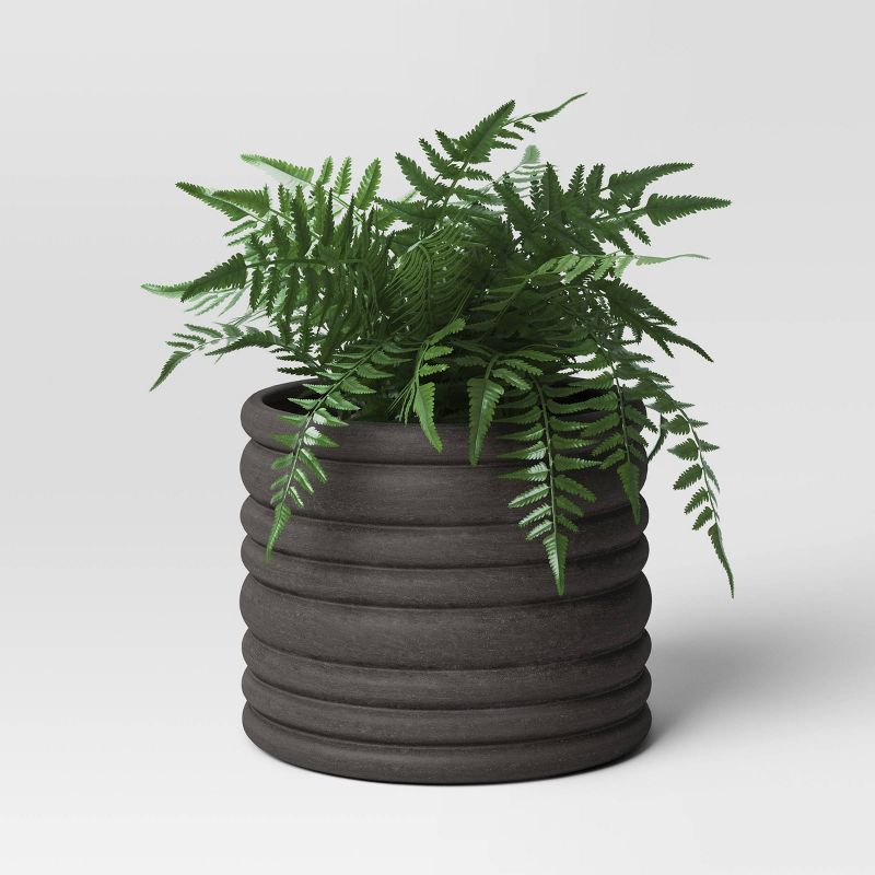  Banded Earthenware Indoor Outdoor Planter Pot - Threshold™, 4 of 6