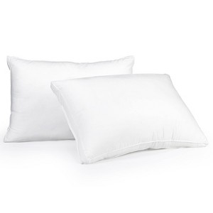Utopia Bedding 2pk Gusseted Bed Pillows for Sleeping White - 1 of 4