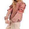 Women's Cotton Ruffle Top - mittoshop - 4 of 4