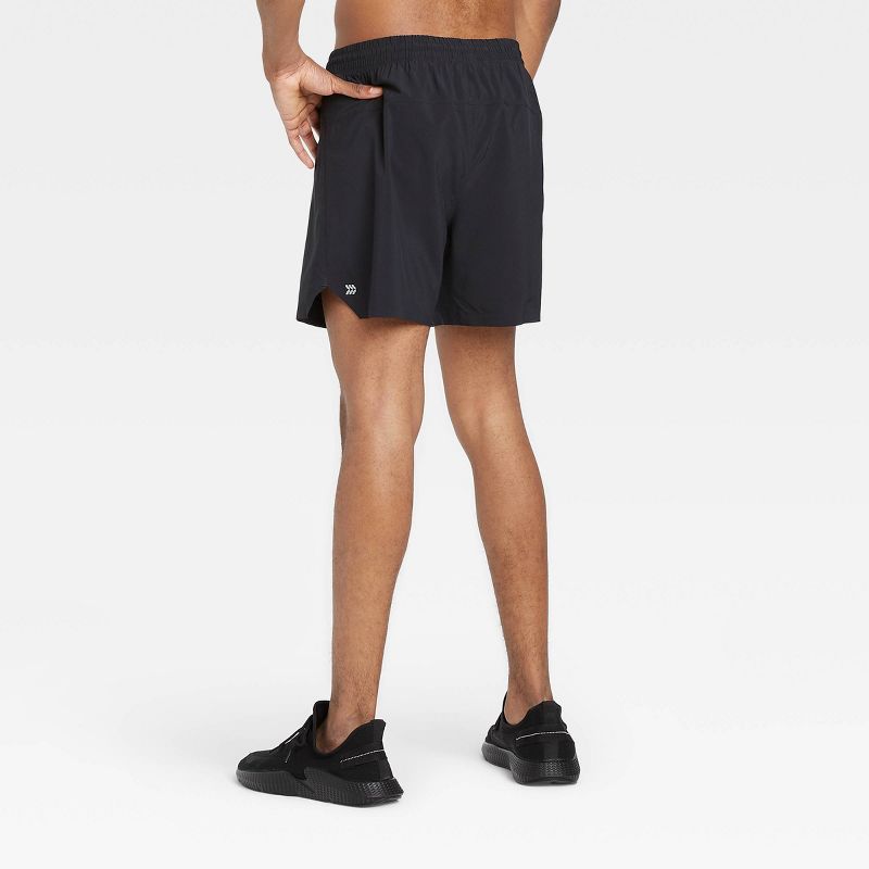 Men's Lined Run Shorts 5" - All In Motion™, 3 of 8