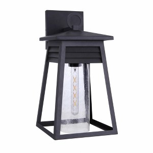 Craftmade Lighting Becca 1 - Light Wall Light in  Textured Black - 1 of 2