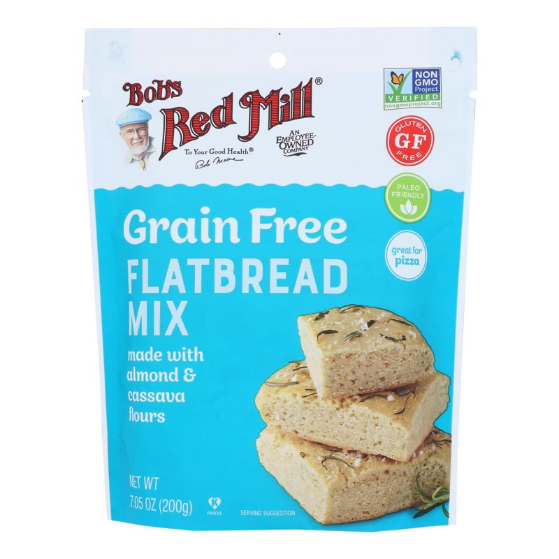 Bob's Red Mill Grain Free Flatbread Mix - Case of 5/7.05 oz, 2 of 7