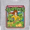 Men's - Teenage Mutant Ninja Turtles - Retro Group April Graphic Fleece Sweatshirt - 2 of 4