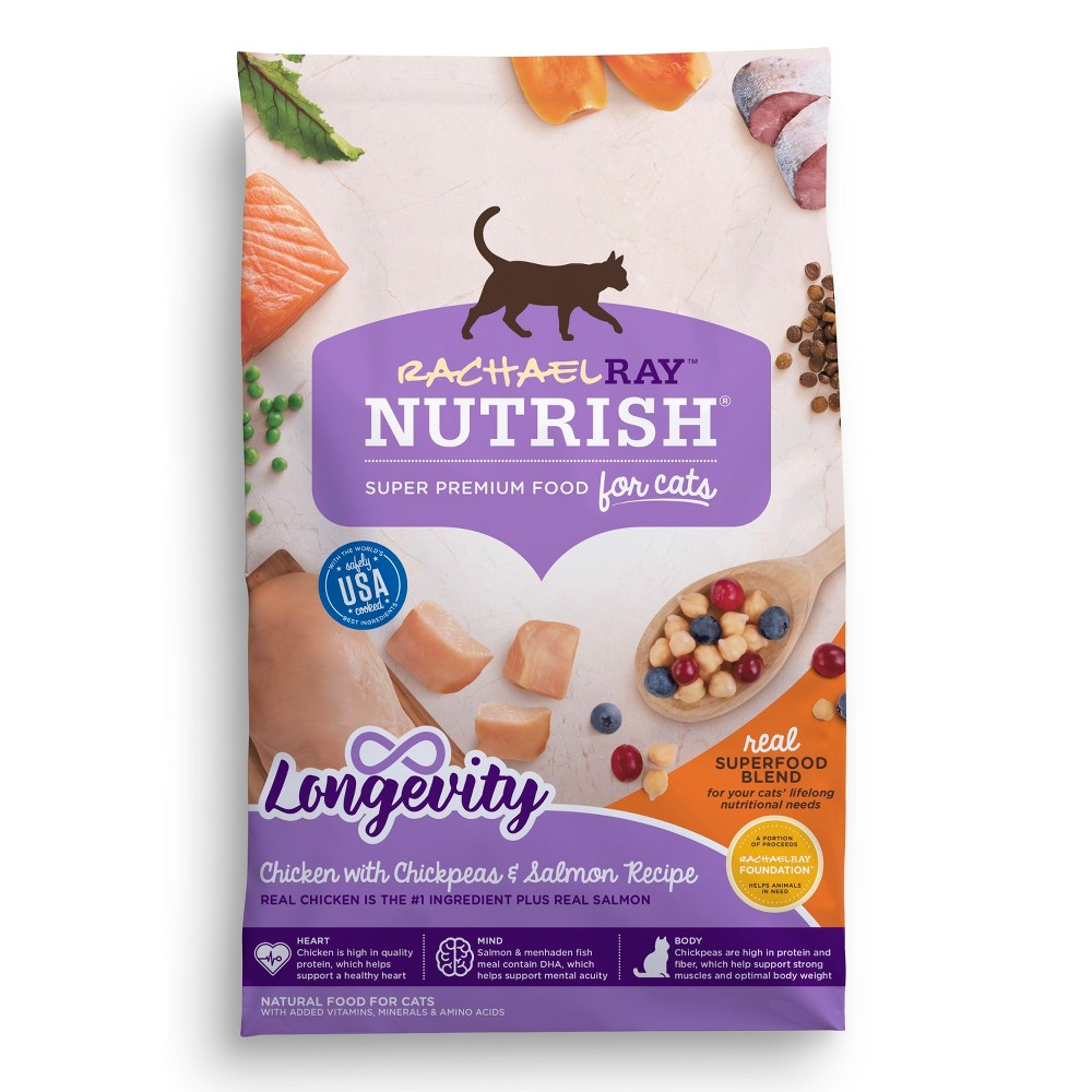 UPC 071190001450 product image for Rachael Ray Nutrish Longevity Natural Chicken with Chickpeas & Salmon Recipe Dry | upcitemdb.com