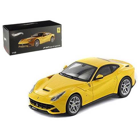 Ferrari F12 Berlinetta Yellow Elite Edition 1 43 Diecast Car Model By Hotwheels Target