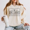 Simply Sage Market Women's Lightweight Garment Dyed Graphic Sweatshirt Alpine Valley Ski Lodge - 2 of 4