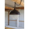 13.25" x 15" Metal Chandelier with Crystals Black - Storied Home - 3 of 4