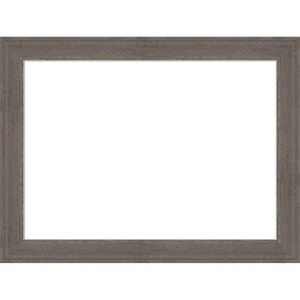 Amanti Art Alta Brown Grey Framed Dry Erase Magnetic Board - 1 of 4