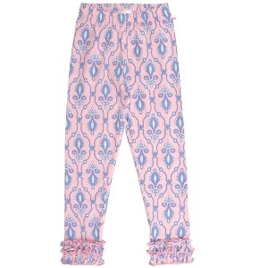 RuffleButts Girls Ruffle Leggings - 1 of 2