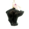 Inge Glas 3.0 Inch Scaredy Cat . Christmas Tree Ornament , Ornament Halloween Black (PC) - 2 of 2