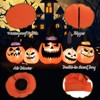 Tangkula Long Inflatable Pumpkin Family Waterproof Halloween Yard Decoration with Built-in LED Lights  Indoor & Outdoor Halloween Decor - 3 of 4