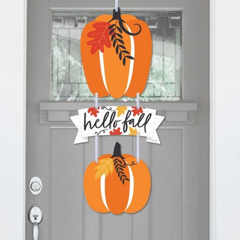 Big Dot of Happiness Jack-O'-Lantern Halloween - Hanging Vertical Paper  Door Banners - Kids Halloween Party Wall Decoration Kit - Indoor Door Decor