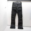 Men's 's Coated Denim Cargo Skinny Jeans - Tulones - 2 of 4