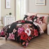 BAGOKIE 7 Pieces Floral Bed in a Bag  Comforter Set for All Season - 2 of 4