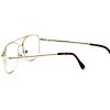 Calabria 8151 Mens Aviator Reading Glasses | Lightweight & Comfortable | Metal Frame | Silicone Nose Pads | 5.25 x 1.6 | Brown | +1.50 - 4 of 4