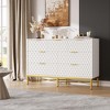 7-Drawer Dresser for Bedroom – Simply Modern Chest of Drawers with Wide Top, Tall Wooden Storage Organizer - 3 of 4