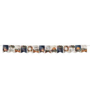 Beistle Foil Fall Thanksgiving Streamer, 6" x 8', (2/Pkg) Multicolored - 1 of 4