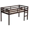 YOOCOZZ Twin Size Low Loft Bed with Ladder - 3 of 4