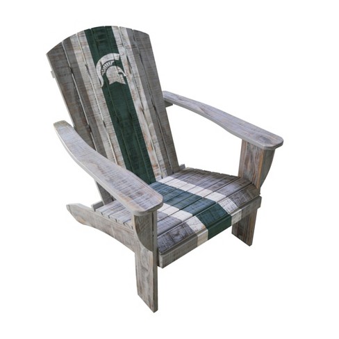 Ncaa Michigan State Spartans Wooden Adirondack Chair Target