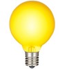 Novelty Lights 25 Pack RetroGlo G40 LED Filament Bulbs, E12/C7 Candelabra Base Outdoor String Light Replacement Bulbs - 2 of 4