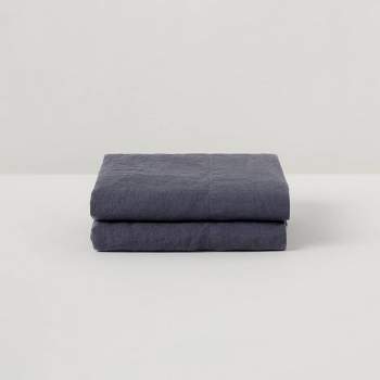 Tuft & Needle King Linen Pillowcase Set Slate