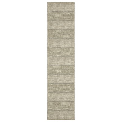 Oriental Weavers Tortuga TR01A Tan/Beige Indoor/Outdoor Area Rug - 1'10" x 7'6"