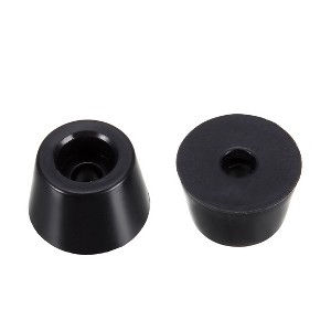 Unique Bargains Rubber Non-Slip Furniture Protectors with Stainless Steel Washer and Screws 20 Pcs - 1 of 4