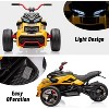 12V Kids Electric Ride on Truck Car Remote Control, 7MPH, 2 Speeds, 2x55W Motor, LED Lights, Music, USB & EVA Tires, Gift for Boy Girl - 4 of 4
