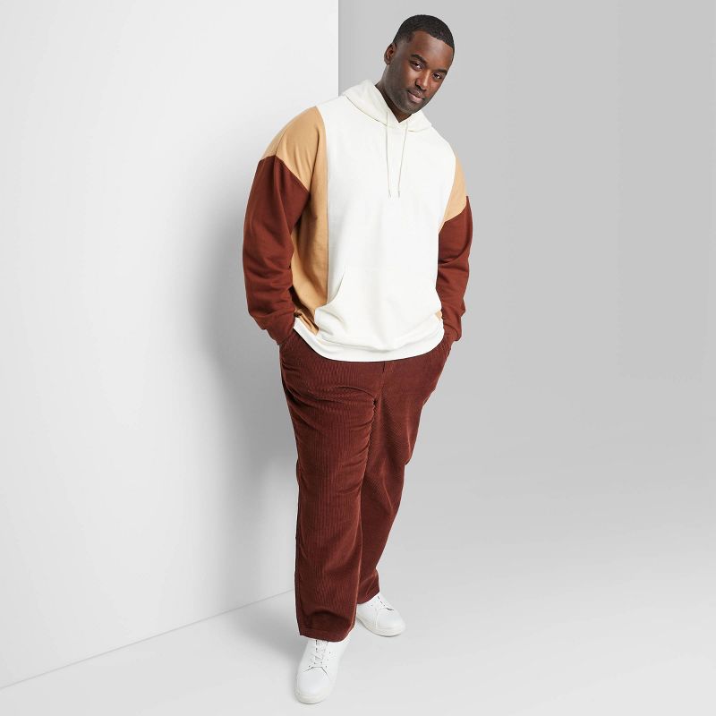Men's Big & Tall Colorblock Pullover Sweatshirt - Original Use™ Tan, 1 of 4