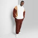 Men's Big & Tall Colorblock Pullover Sweatshirt - Original Use™ Tan