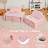 22 Piece Soft Modular Kids Play Couch for Boys and Girls - 4 of 4