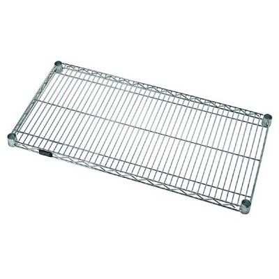 Quantum Storage Systems Wire Shelf, 30"W X 24"D, 600 - 800 Lb. Capacity, 304 Stainless Steel, Nsf