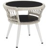 Kyomi 3 Piece Lounge Set - Indoor/Outdoor - PAT9032 - Safavieh - 3 of 4