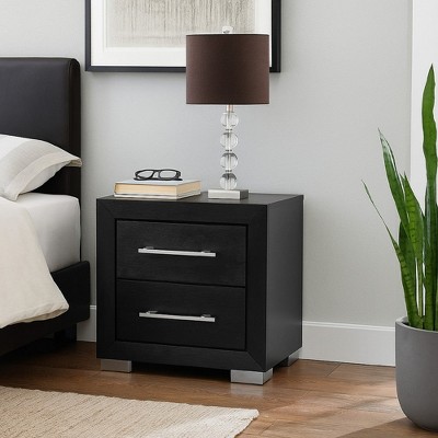 Royal Hampton Nightstand w USB, 2 Drawers,26 Inch