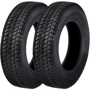Heavy Duty 14" Trailer Tires, 6PR Load Range C, Durable Replacement for Boat/Camper/Utility Trailers - 1 of 4