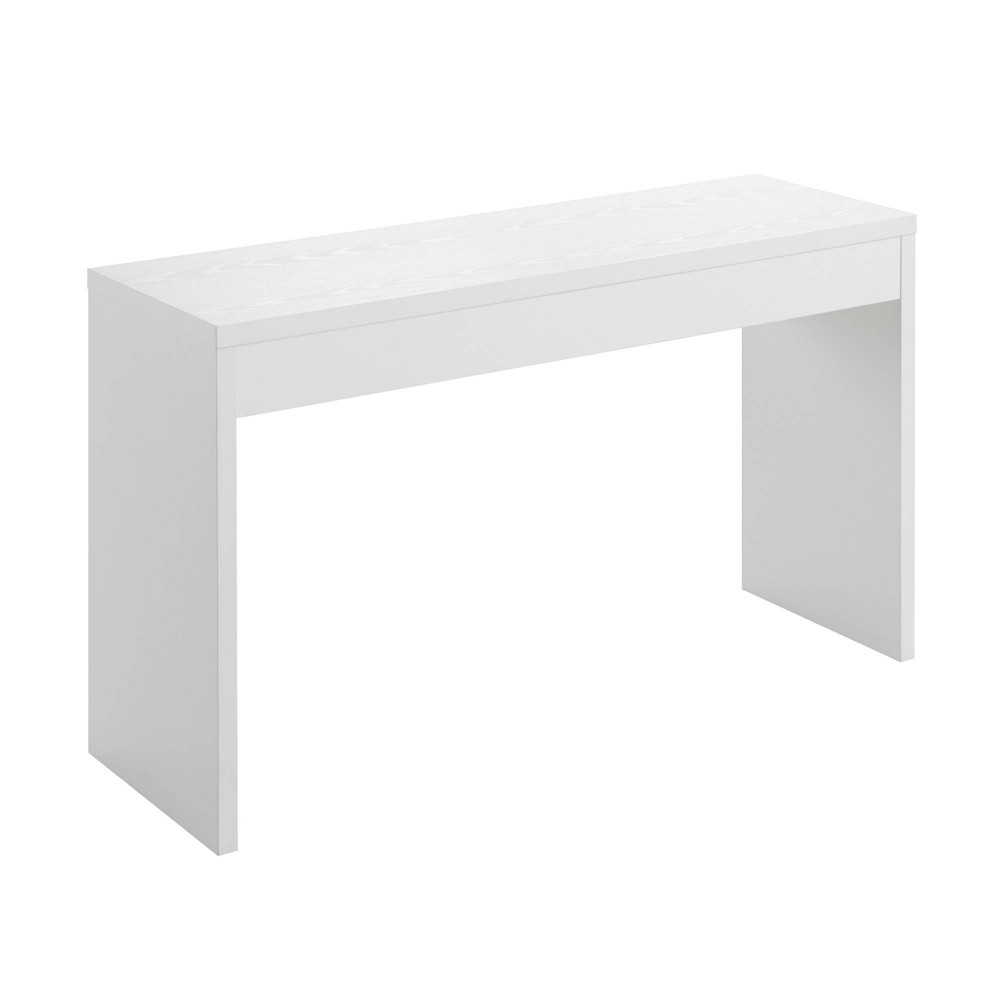 Breighton Home Northfield Hall Console Table/Desk in White