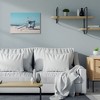 Stupell Industries Blue Lifeguard Stand at Coastline Canvas Art - 3 of 4