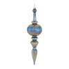Melrose Irredescent Glass Drop Ornament (Set of 6) - 4 of 4