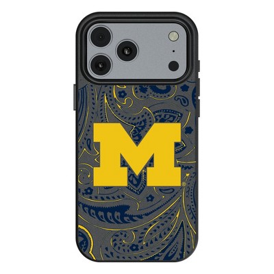NCAA Big Ten Universities Paisley MagSafe Compatible Cell Phone Case for Apple iPhone 17 Series