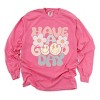 Simply Sage Market Have a Good Day Flowers Garment Dyed Long Sleeve - 2 of 4