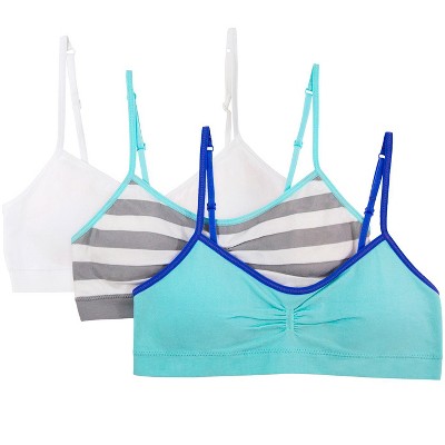 Fruit Of The Loom Girls Seamless Trainer Bra With Removable Modesty ...