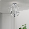 Livex Lighting Arabella 3 - Light Chandelier in  Polished Chrome - 4 of 4