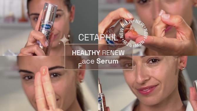 Cetaphil Healthy Renew Face Serum - 1 fl oz, 2 of 13, play video