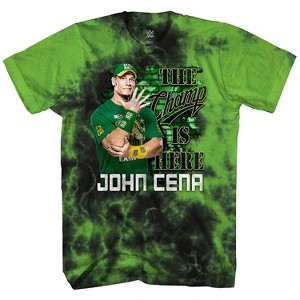 WWE Champion John Cena Shirt - Hustle Loyalty Respect - World Wrestling Champion Tie Dye T-Shirt - 1 of 4