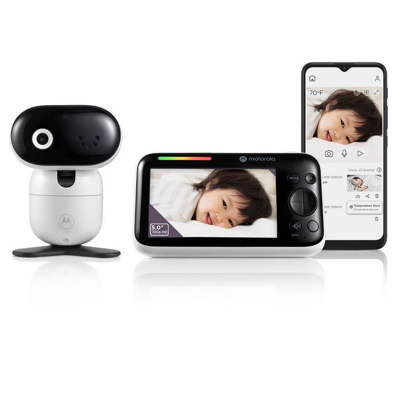 Motorola 5.0&#34; Wi-Fi HD Motorized Video Baby Monitor- PIP1610 HD CONNECT, 1 of 10