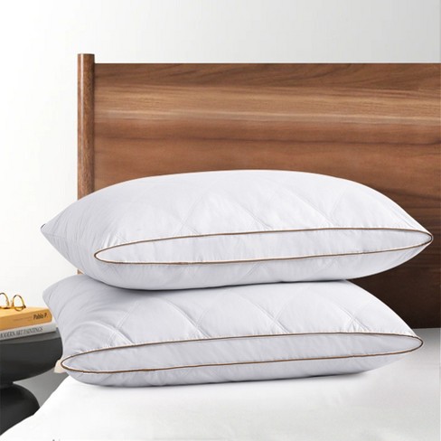 Firm Feather & Down Bed Pillow - Threshold : Target