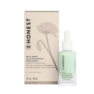 Honest Beauty Daily Green Juice Antioxidant Super Serum - 1 fl oz - 1 of 4