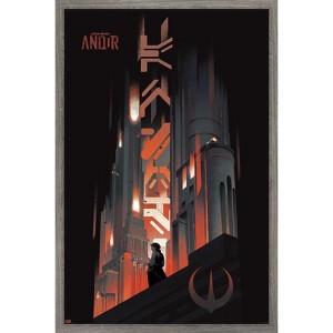 Trends International Star Wars Andor: Season 2 - Skyline Framed Wall Poster Prints - 1 of 4