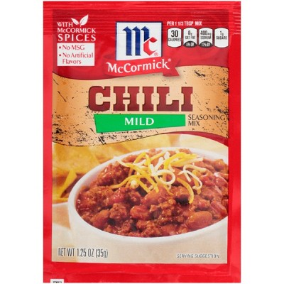 Chili spice shop packet